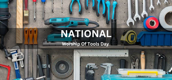 National Worship Of Tools Day [राष्ट्रीय औजार पूजन दिवस]